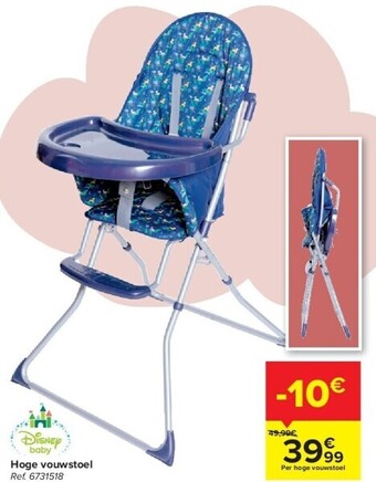 Carrefour Hoge stoel nordik geometric aanbieding