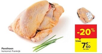 Carrefour Parelhoen aanbieding