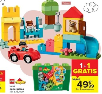 Carrefour Luxe opbergdoos aanbieding