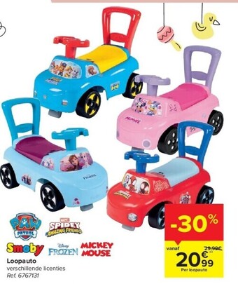 Carrefour Loopauto aanbieding