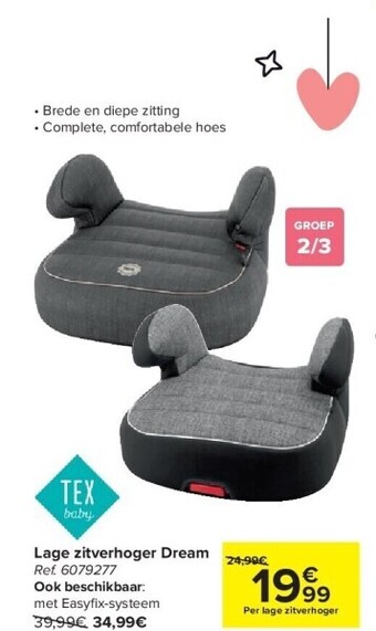 Carrefour Lage zitverhoger dream aanbieding