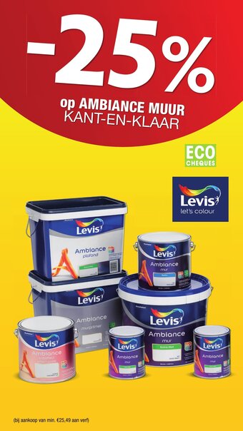Hubo Levis aanbieding