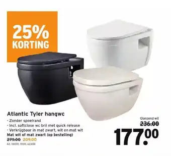 Atlantic tyler hangwc art. 106559, 131310, 623650