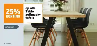 GAMMA Op alle tablo zelfmaak- tafels aanbieding