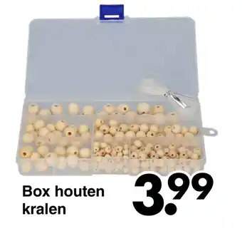 Box houten kralen