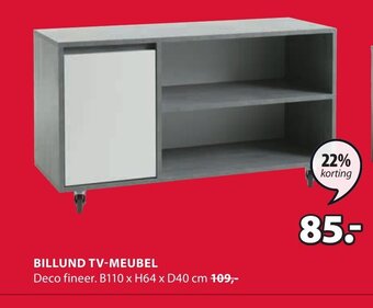Jysk Billund tv-meubel aanbieding