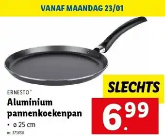 Lidl Aluminium pannenkoekenpan aanbieding