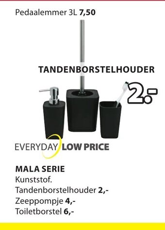 Jysk Mala serie tandenborstelhouder aanbieding