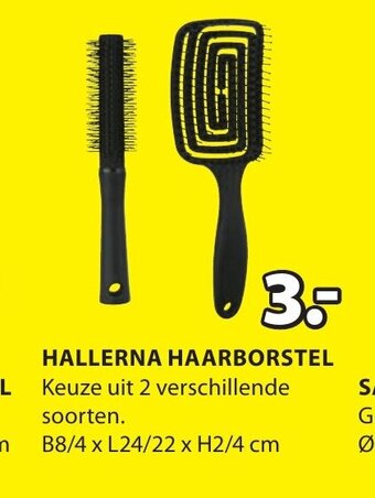 Jysk Hallerna haarborstel aanbieding