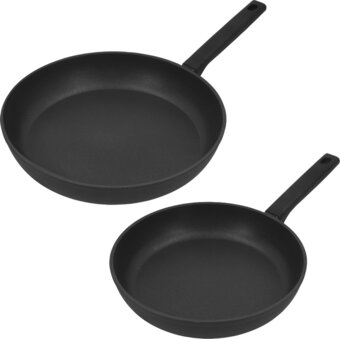 Braadpannenset alu comfort 3 duraslide 24+28cm