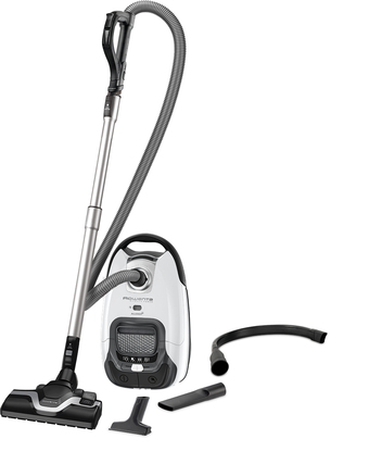 Krëfel Stofzuiger met zak silence force allergy + ro7457ea aanbieding