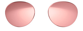 Krëfel Glazen rondo audiozonnebril - rose gold (mirrored glas) aanbieding