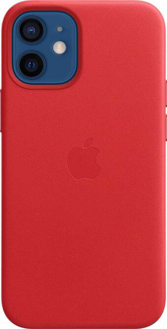 Krëfel Leren hoesje met magsafe voor iphone 12 mini - rood aanbieding