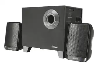 Evon 2.1kanalen 15w zwart luidspreker set