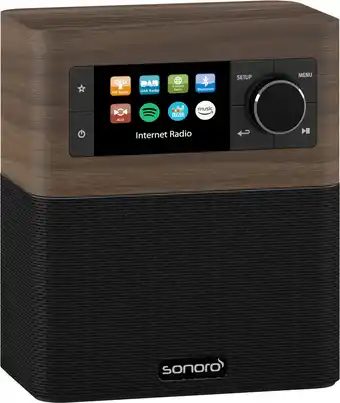 Internet radio stream so-410 v2 - zwart/hout
