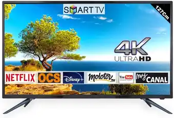 Krëfel Led tv 4k 503uhd (2021) - 50 inch aanbieding