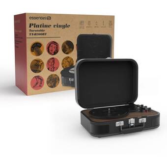 Krëfel Vinyl platenspeler tt-b300bt - zwart aanbieding
