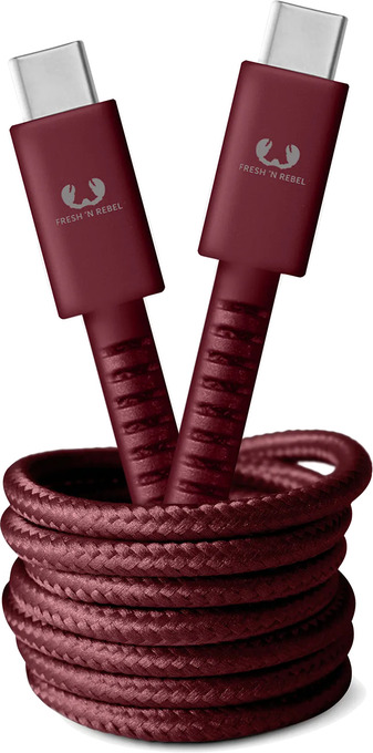 Krëfel Usb c-kabel - 1,5 m - ruby red - 2ccc150rr aanbieding