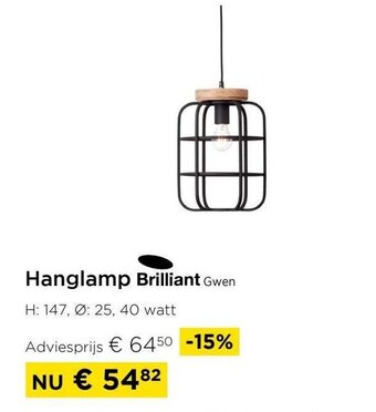 Molecule Hanglamp brilliant gwen aanbieding