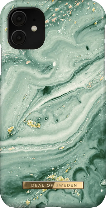Krëfel Backcover voor iphone 11 en iphone xr - mint swirl marble aanbieding