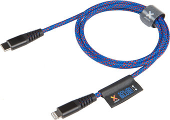Solid blue lightning naar usb c-kabel - 1 m - cs032