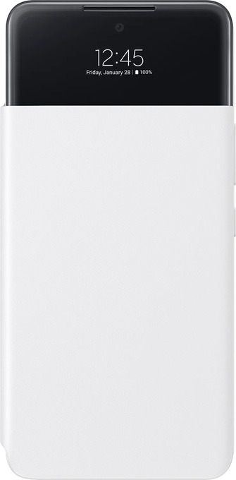 Krëfel Smart s view wallet cover voor galaxy a53 5g - wit aanbieding