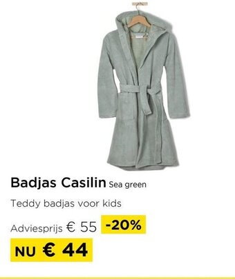 Molecule Badjas casilin sea green aanbieding