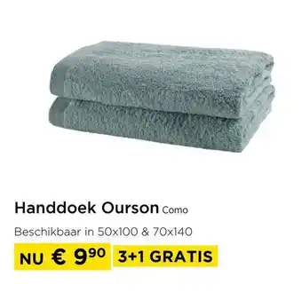 Handdoek ourson como 3+1 gratis