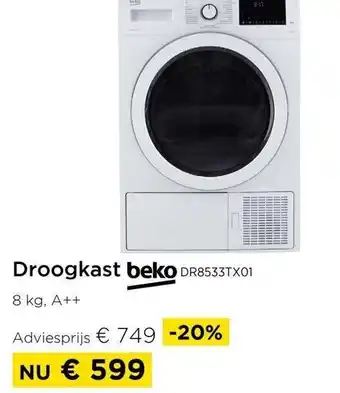 Molecule Beko Droogkast DR8533TX01 aanbieding