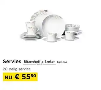 Servies Ritzenhoff & Breker Tamara 20 Delig