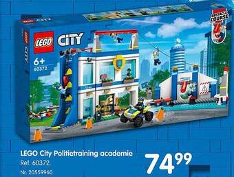 Fun Lego city politietraining academie aanbieding