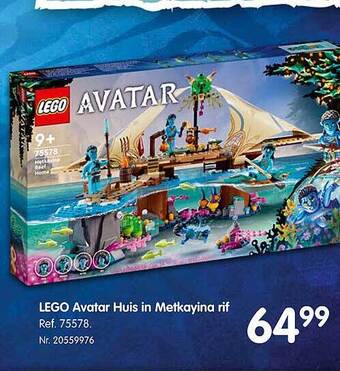 Fun Lego avatar huis in metkayina rif aanbieding