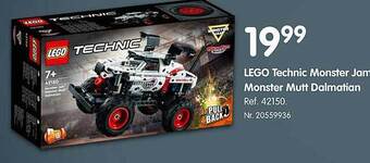 Fun Lego technic monster jam monster mutt dalmatian aanbieding