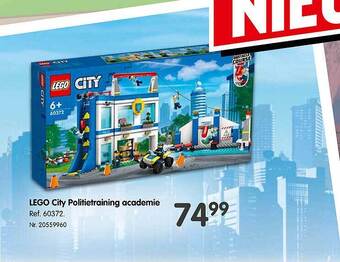 Fun Lego city politietraining academie aanbieding