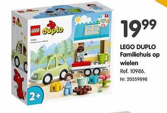 Fun Lego duplo familiehuis op wielen aanbieding