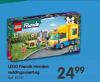 Fun Lego friends honden reddingsvoertuig aanbieding