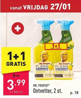 ALDI Mr proper ontvetter aanbieding