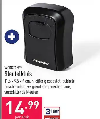 ALDI Workzone sleutelkluis aanbieding