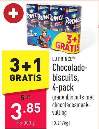 ALDI Lu prince chocoladebiscuits aanbieding
