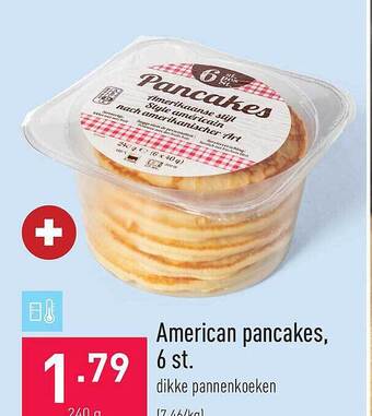ALDI American pancakes aanbieding