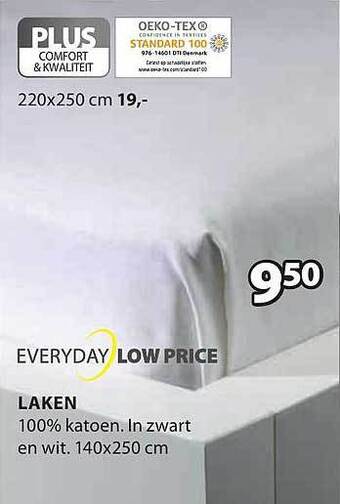 Jysk Laken aanbieding