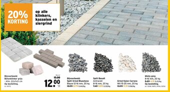 GAMMA Betonklinker grijs aanbieding