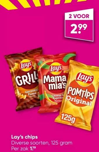 Big Bazar Lay's chips aanbieding