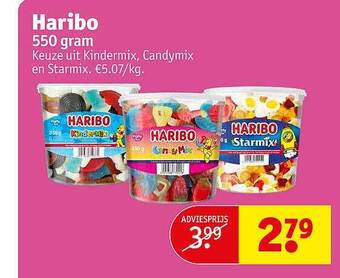 Kruidvat Haribo aanbieding