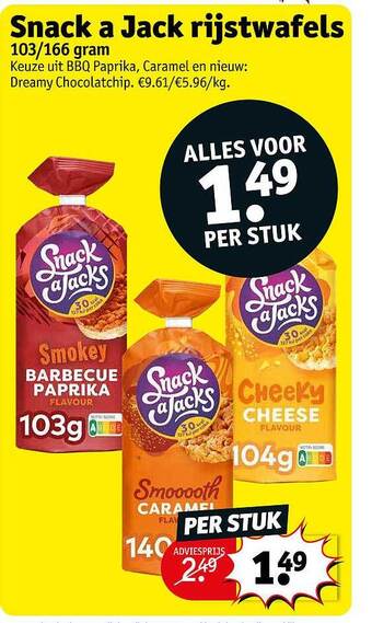 Snack a jack rijstwafels