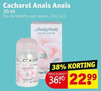 Kruidvat Cacharel anais anais aanbieding