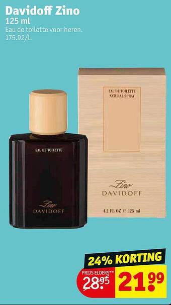 Kruidvat Davidoff zino aanbieding