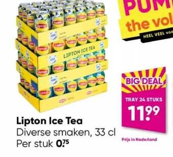 Big Bazar Lipton ice tea aanbieding