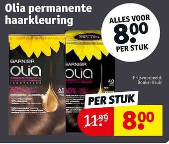 Olia permanente haarkleuring