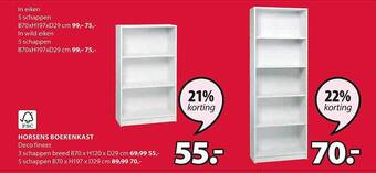 Jysk Horsens boekenkast aanbieding